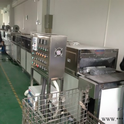 履帶式超聲波清洗鈍化線 鋁型材清洗烘干機直銷