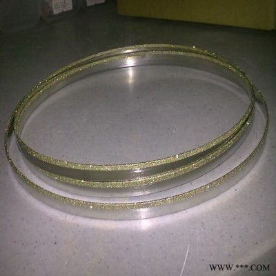 曼德MD10518金剛石工具 不銹鋼電鍍金剛石無接口鋸條 臥帶式磨光機切割陶瓷玻璃水晶工具金屬鋸條