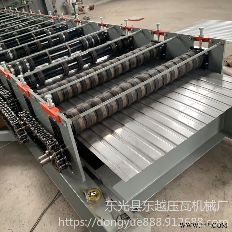數控鋁板成型設備 東越壓瓦機 新型鋁板壓瓦機 地暖管鋁板壓瓦機
