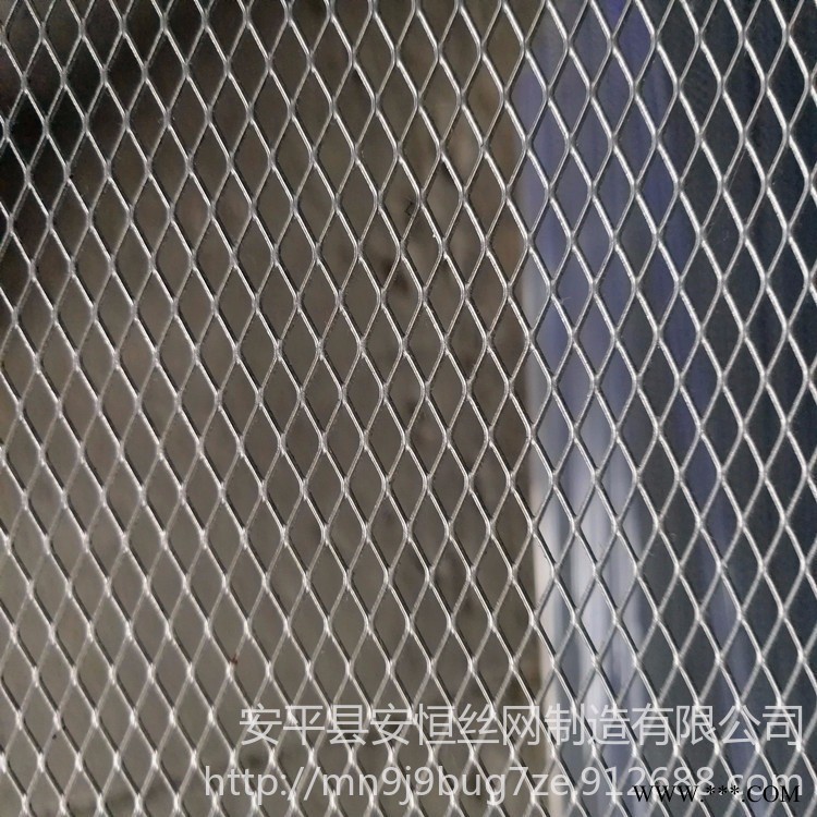 4x8mm菱形孔鋼板網  鋁板拉伸網孔徑5x10mm  0.5mm厚斜拉鋼板網